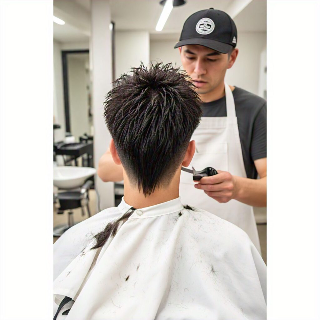 Modern Mullet Straight Hair
